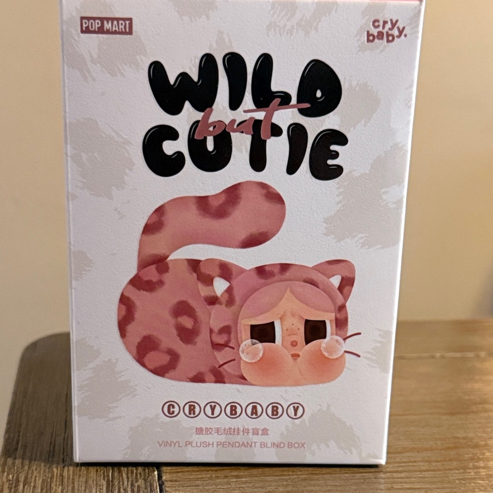 Pop Mart Cry Baby Wild But Cutie Doll - Pink
